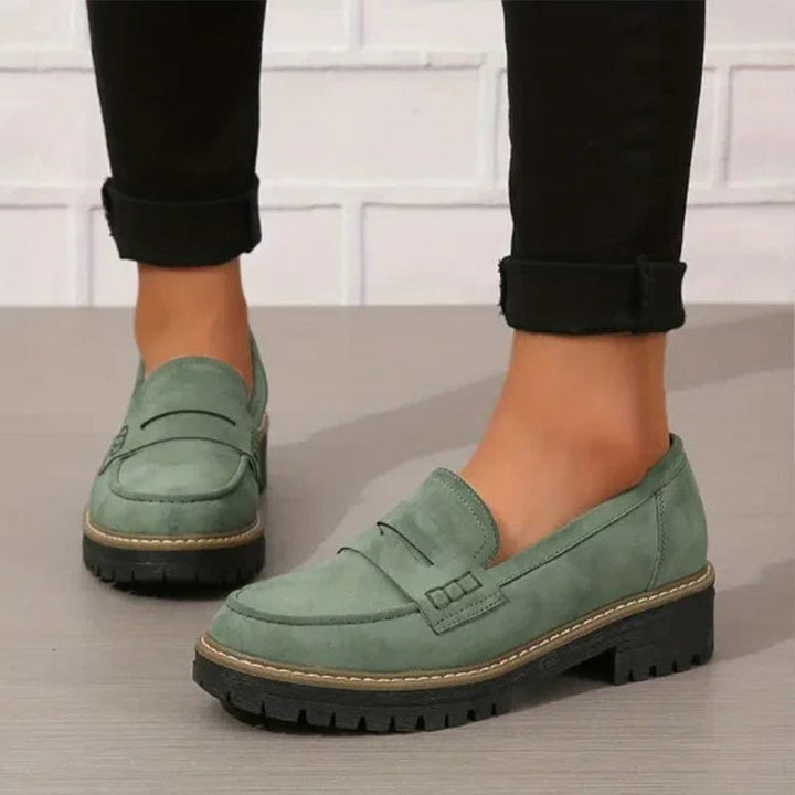 Babs - Suede Loafers