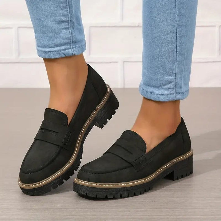 Babs - Suede Loafers
