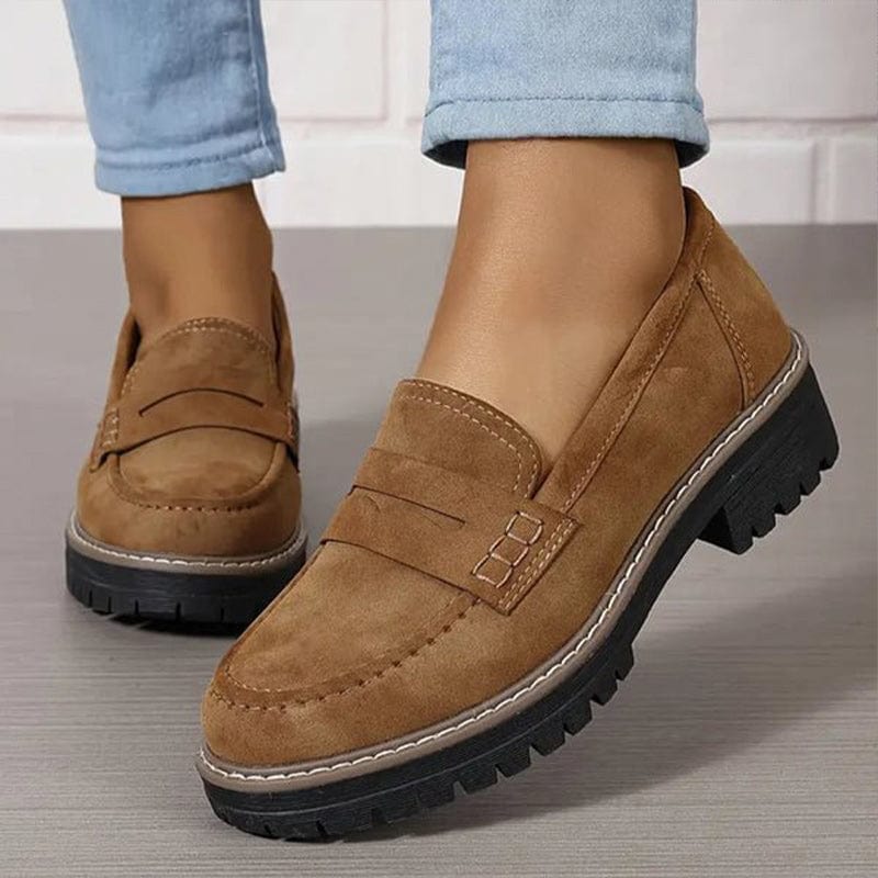 Babs - Suede Loafers