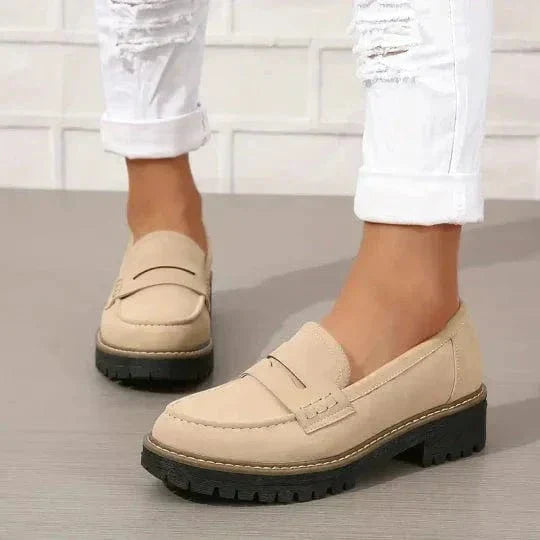 Babs - Suede Loafers