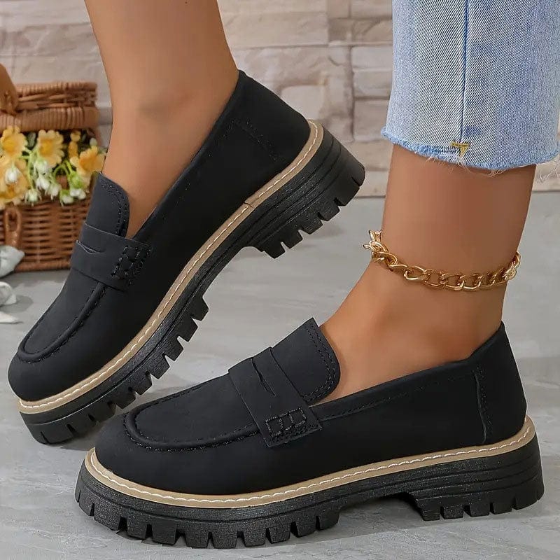 Babs - Suede Loafers
