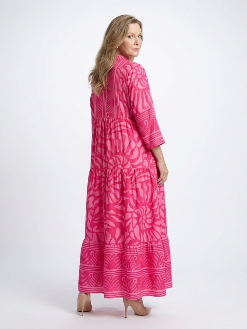 Blakely - Button Front Midi Dress