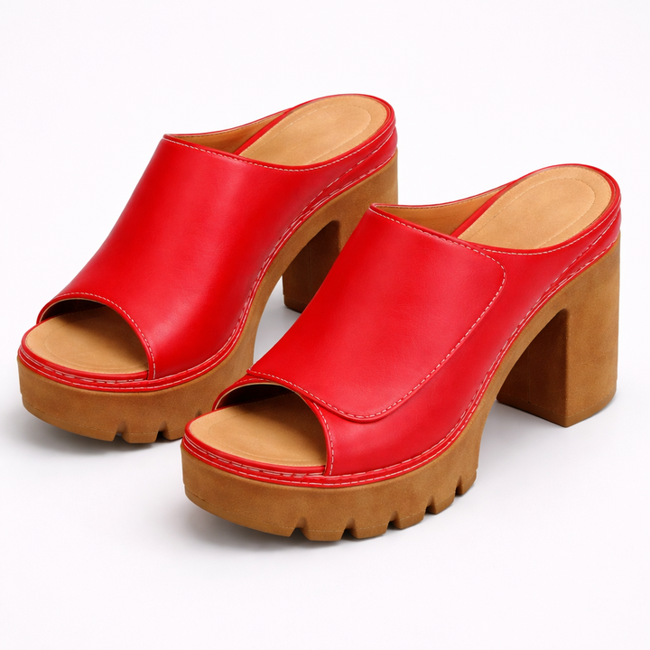 Lena – Chunky Platform Heels