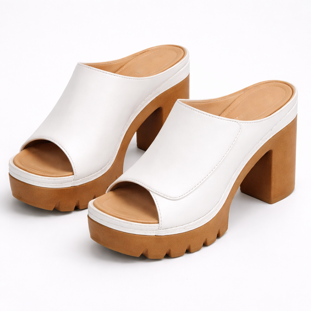 Lena – Chunky Platform Heels